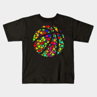 Dot day 2022 Colorful Basketball Boy International Dot Day Kids T-Shirt